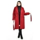 thumbnail image 5 of Abrigo largo con cinto Roman Fashion /Tallas Extras, 3013 (Rojo) rojo 40, 5 of 6