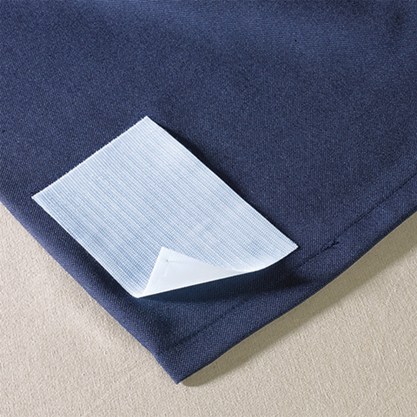 VELCRO Brand Sticky Back for Fabrics White Rectangle Fastener, 6 Pack