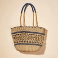 thumbnail image 5 of Kukuzhu Women's Straw Tote Bag Woven Straw Shoulder Bag Hollow Straw Rattan Woven Handbag Summer Beach Bag, 5 of 5