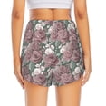 thumbnail image 4 of Fotbe Rose Flowers Womens High Waist Running Shorts Athletic Workout Quick Dry Shorts for Women with Pockets Gym Yoga Summer Shorts-Medium, 4 of 9