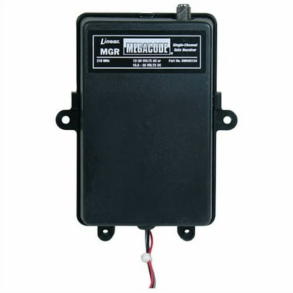 Linear MegaCode Gate Receiver, 1-Channel (DNR00104/MGR)