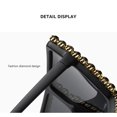 thumbnail image 2 of Gafas de sol sin montura con forma de copo de nieve para mujer y hombre, gafas de fiesta de Halloween y Navidad, gafas modernas con protección UV y divertidas., 2 of 3