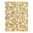thumbnail image 2 of Unique Loom Bloom Collection Area Rug - Azalea (7' 10" x 10' Rectangle White/Navy Blue), 2 of 6