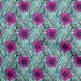 thumbnail image 1 of oneOone Tissu Polyester Lycra Rose Fuchsia Matériel de Robe Tropical Tissu Imprimé Tissu au Mètre 56 Pouces de Large, 1 of 5