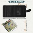 thumbnail image 3 of Women’s Wallet RFID Blocking PU Leather Magnetic Snap Zipper Coin Pocket 7 Card Slots Perfect Gift for Her Colorful Butterfly, 3 of 8
