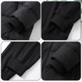 thumbnail image 4 of Knit Cuffs for Jacket Versatile Knit Cuffs for Sewing Ribbed Elastic Cuff Trim for Jacket Sleeve Extension Creative DIY Sewing Projects for Sleeves Padded Replacement(Black 105x9cm/413x354in), 4 of 5