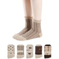 thumbnail image 5 of 5Pairs Womens Girls Toe Socks Five Fingers Cute Colorful Ankle Athletic Running Toe Seperated, 5 of 5