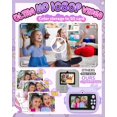 thumbnail image 3 of Cámara instantánea para niños Torlaist con pantalla de 2,4" en color morado, 3 of 7