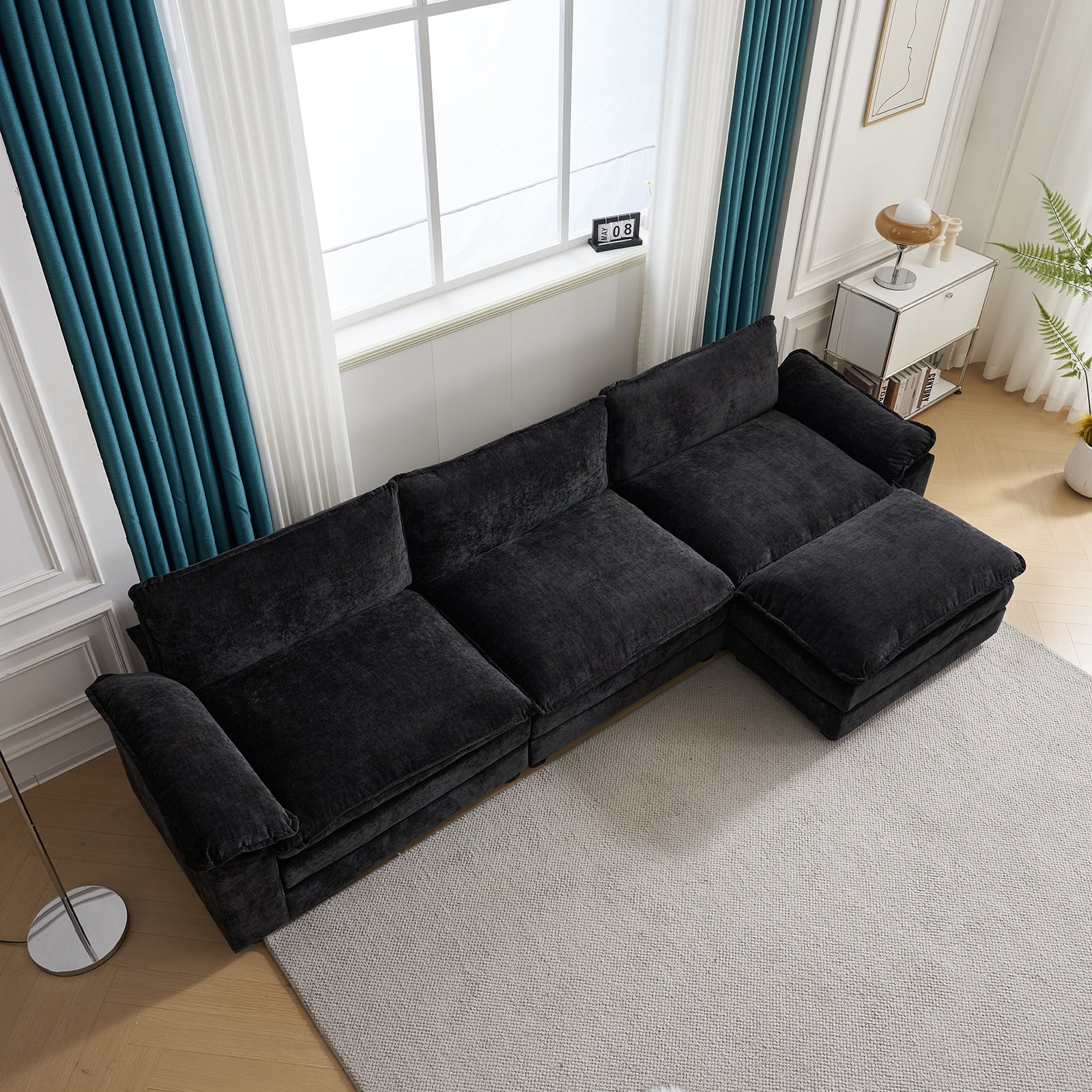 ソファセット Address / Terry sofa 1seater & ottoman Address Terry sofa 1seater / アドレス テリー ソファ 1