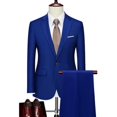 thumbnail image 1 of Blazers-Conjunto de 2 piezas para hombre, traje informal de negocios, chaqueta, abrigo, pantalones, M-6XL, novedad de 2023, 1 of 5