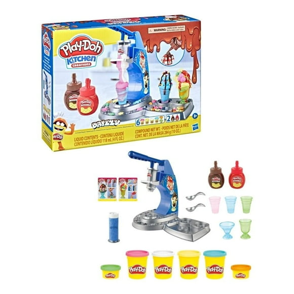 Masas Moldeables Hasbro Play-Doh Kitchen Creations Drizzy Heladería creativa