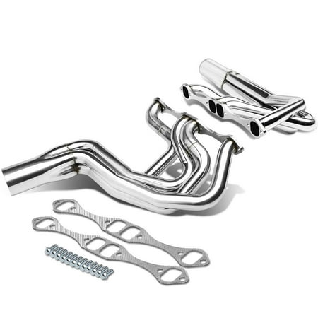 - Chevy Small Block SBC V8 IMCA Circle Track Stainless Steel Exhaust Header