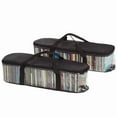 thumbnail image 2 of Media Storage Bag Organizer with Handles for DVDs or CDs Set of 2 - Set of 2 CD Black, 2 of 5