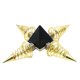 thumbnail image 1 of Toystoory Colgante masculino primavera cono energía joyería piedra encanto collar hacer boda decoración accesorio Decoración del hogar Ágata negra Toystoory HA077147-06, 1 of 6