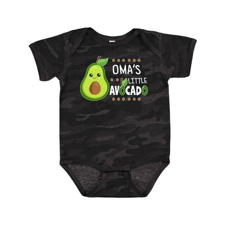 

Inktastic Oma s Little Avocado with Cute Baby Avocado Gift Baby Boy or Baby Girl Bodysuit