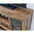 thumbnail image 2 of Home Source Jill Zarin Bar Cabinet in Reclaimed Barnwood Finish, 2 of 8