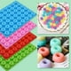 thumbnail image 3 of Molde de silicona para donas y dulces, 4 paquetes de 48 cavidades, moldes redondos para gomitas sin gotero, molde antiadherente de grado alimenticio para caramelos, chocolate y cubitos de hielo, 3 of 4