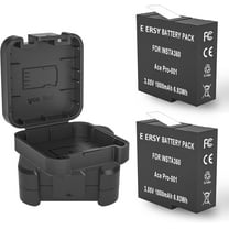 2pack Ace Pro Batteries for Insta 360 Ace/ 360 Ace Pro Action Camera, 1800mAh