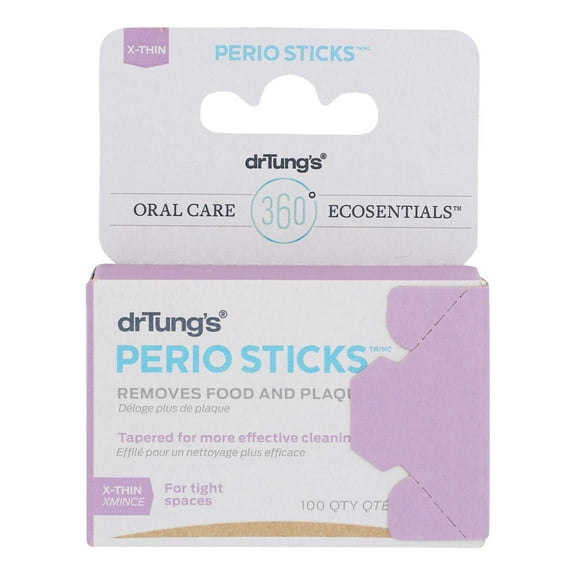 Dr. Tung's - Perio Sticks Thin - Case Of 6-100 Count
