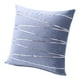 thumbnail image 1 of Funda de almohada cuadrada, funda de cojín, funda de cojín con borde plateado, almohada de viaje para el hogar y la Oficina, 1 of 6