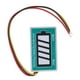 thumbnail image 1 of Medidor de voltaje de batería, medidor de batería Probador de voltaje Indicador de batería Monitor de voltaje de batería Funciones mejoradas VoborMX herramienta, 1 of 8