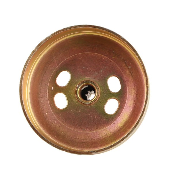 Soplador de hojas con desbrozadora de hilo, tambor de embrague de metal para soplador para motor GG Tambor de embrague Confiabilidad excepcional