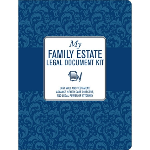 My Family Estate Legal Document Kit (Hardcover) by Peter Pauper Press Inc (Creator)
