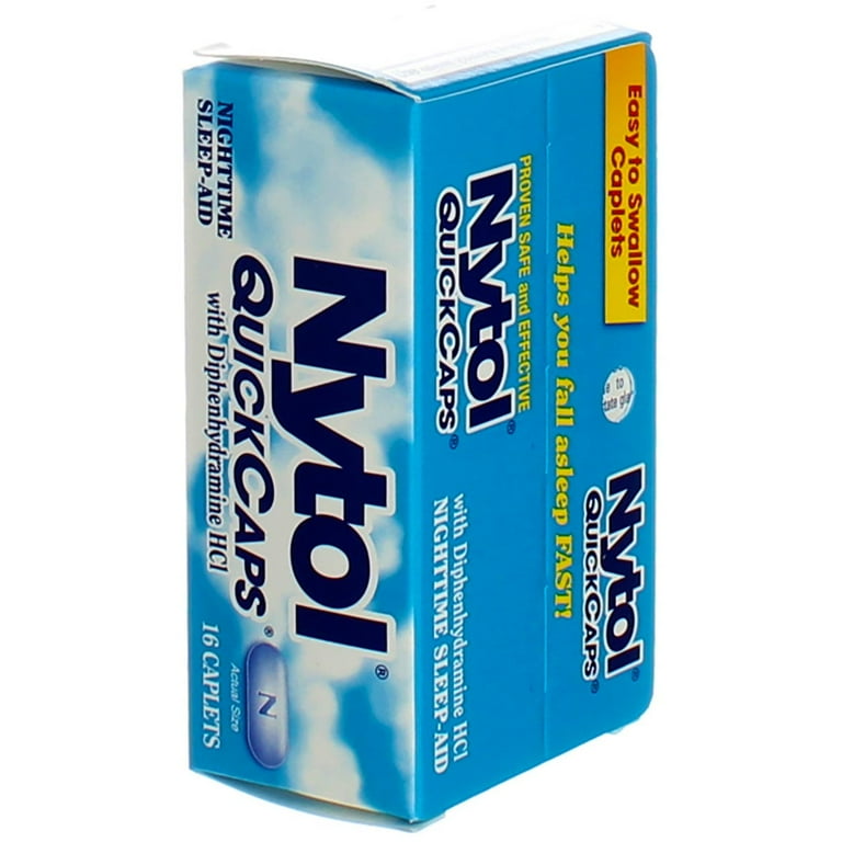 Nytol QuickCaps 16 Caps (Pack of 4) - Walmart.com