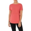 Athletic Works Women's Active Tape Short Sleeve Shirt