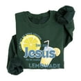 thumbnail image 3 of Life Gave Me Some Lemons But My Jesus Makes Lemonade Sweatshirt – Cute Christian Faith Sweater, God’s Got My Back, Inspirational Unisex Gift, 3 of 7