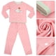 thumbnail image 3 of Conjunto de pijama de manga larga con dibujos animados para mujer, ropa de dormir de otoño, de algodón, para estar en casa, talla M (oso durmiendo), 3 of 7
