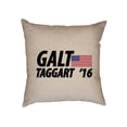 thumbnail image 1 of Galt Taggart 2016 - Campaign Election Decorative Linen Throw Cushion Pillow Case with Insert, 1 of 6