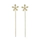 thumbnail image 2 of Elegant Threader Dangle Earrings Durable Birthday Gifts for Engagement Party Hugo aretes colgantes con enhebrador, 2 of 10