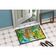 thumbnail image 4 of Carolines Treasures 8546-MAT Seahorse Tapis Intérieur Ou Extérieur - 18 x 27 Po., 4 of 4