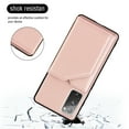 thumbnail image 2 of for Samsung Galaxy S20 FE Wallet Case with Card Holder Case with RFID Blocking Card Slots, Double Magnetic Clasp Durable Shockproof Kickstand Detachable Wrist Strap Cover,Rosegold, 2 of 6