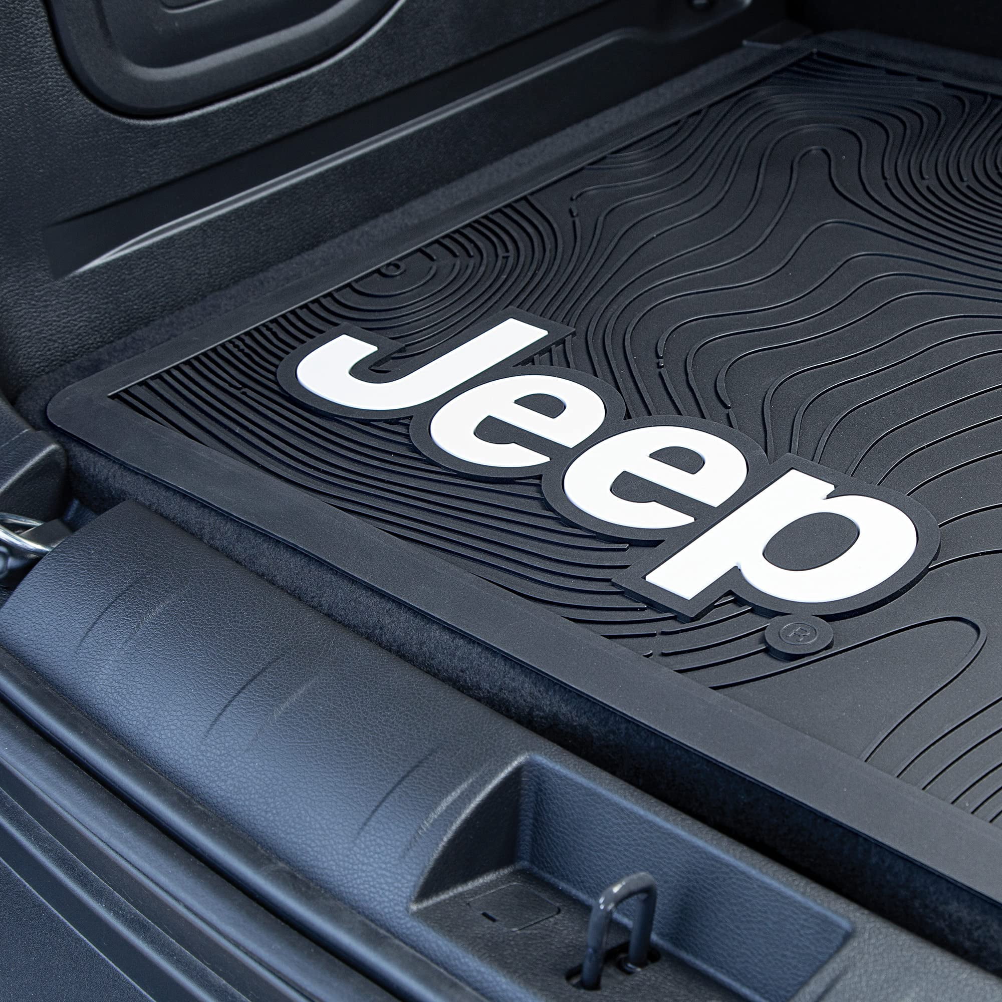 Jeep Heavy Duty Rear Cargo Mat Floor Liner 25" x 35" Universal
