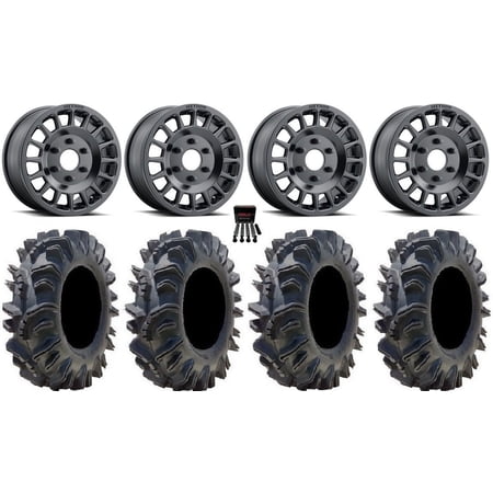Method 407 15 Wheel Black 34 Terminator Tires Can-Am Maverick R