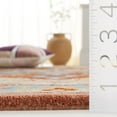 thumbnail image 4 of Safavieh Heritage York Oriental Wool Area Rug, Red/Pink, 6' x 6' Round, 4 of 10