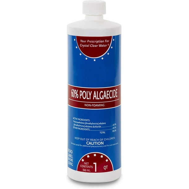 Algaecide 60 Plus Prevent Algae Swimming Pool Chemical 32 oz (Choose