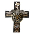 thumbnail image 6 of Western Rodeo Cowboy Pistols Spur Boots Texas Lone Star State Eagle Wall Cross, 6 of 9
