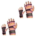 thumbnail image 1 of Redempat 2pieces Stay Cool And Comfortable With Multifunctional Gym Gloves Breathable Pink M 2Set, 1 of 6