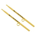 thumbnail image 3 of Baquetas para batería SD-30, diseño ergonómico con anillo antideslizante, material ABS de alta resistencia, ideal para principiantes y profesionales, par de baquetas en color amarillo., 3 of 6