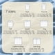 thumbnail image 4 of Luxclub Juego De Sábanas De 5 Piezas Divididas Para Cama De Matrimonio, Transpirables, De Lujo, Con Bolsillos Profundos, 18.0 In, Respetuosas Con El Medio Ambiente, Sin Arrugas, Lavables A Máquina, Ro, 4 of 8