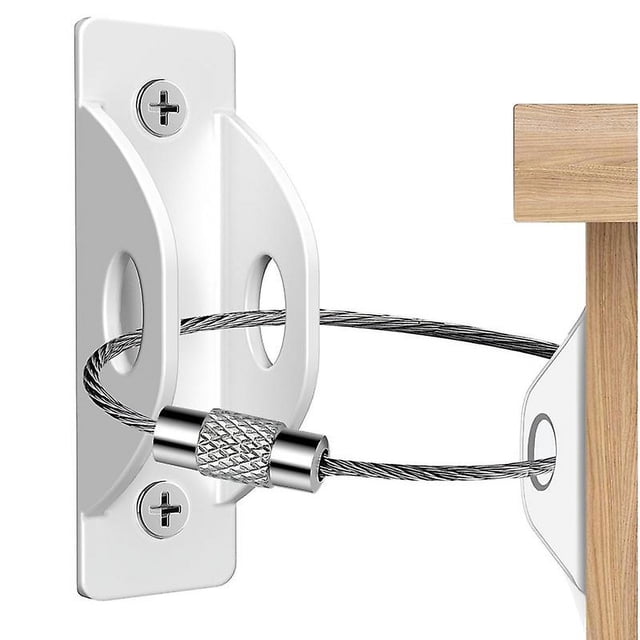 Anclajes para muebles PENGJJMXG paquete de 12 Correa para asegurar muebles 420 libras
