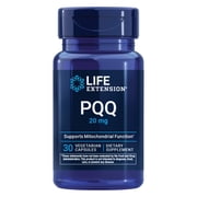 Life Extension PQQ, pyrroloquinoline quinone, 20 mg, promotes the growth of new mitochondria, gluten-free, non-GMO, vegetarian, 1 daily, 30 capsules