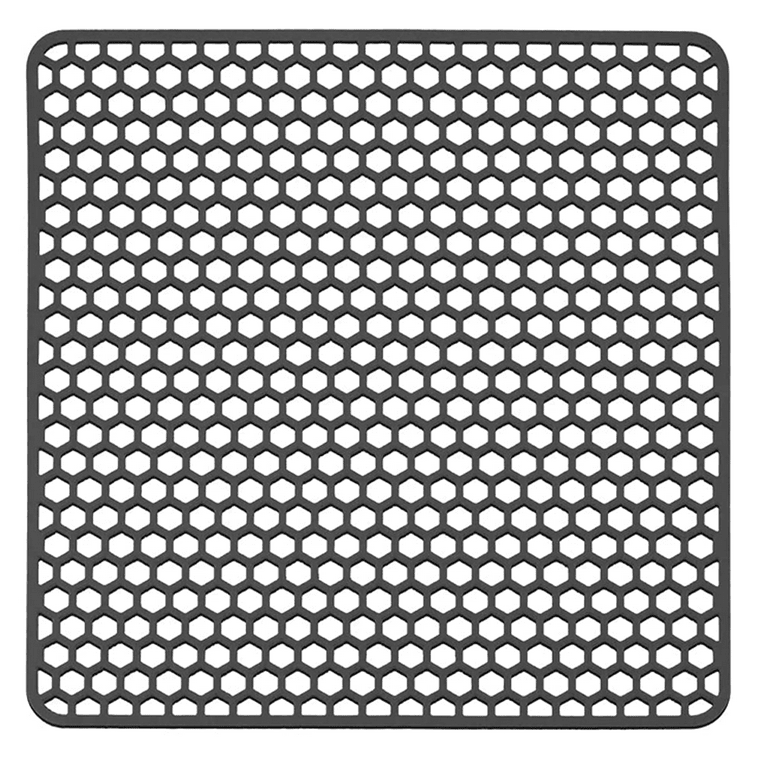 Honeycomb Kitchen Sink Drain Mat Protector Pad Silicone Dish Drying Mat  Silicone Heat Resistant Mat From Sunriseg, $14.99