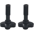 thumbnail image 1 of 2 tornillos de fijación de plástico negros M12 para marco de toldo de columpio de jardín, 1 of 4