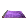 thumbnail image 2 of Ahgly Company Indoor Round Oriental Purple Industrial Area Rugs, 8' Round, 2 of 4