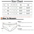 thumbnail image 3 of HUPOM Cotton Seamless Underwear Women Womens Panties Pants Activewear None Elastic Waist Black L, 3 of 8