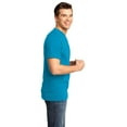 thumbnail image 3 of District Young Mens Very Important Tee V Neck-M (Light Turquoise), 3 of 6
